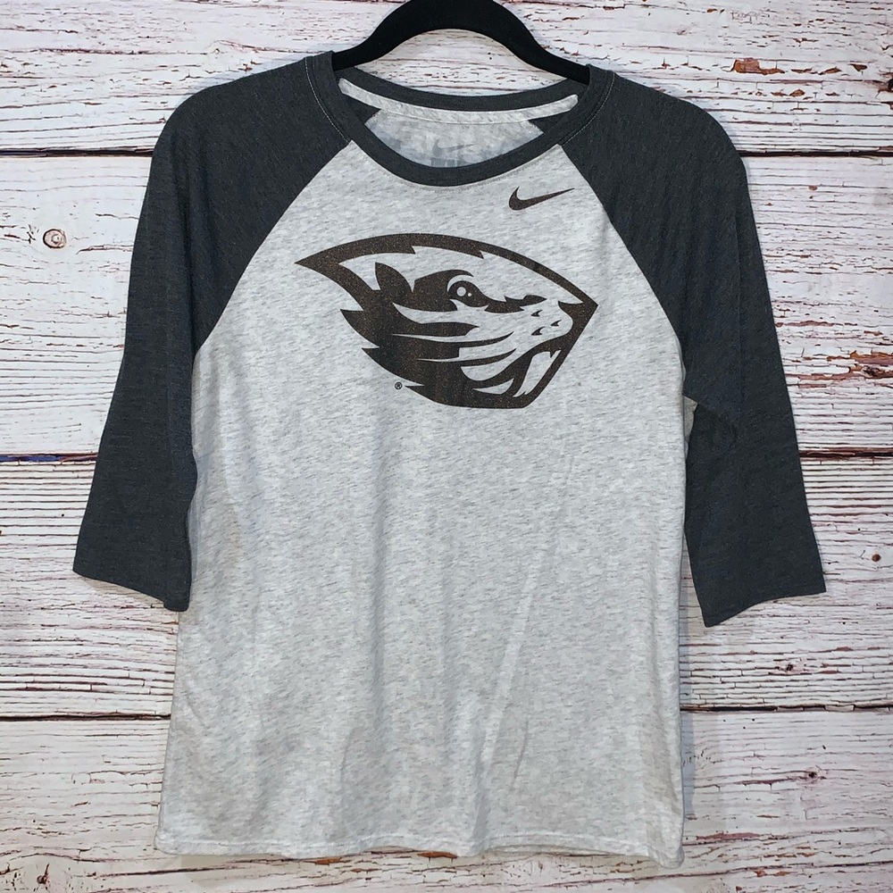 Nike The Nike Tee Beavers T-shirt Gray Size Medium